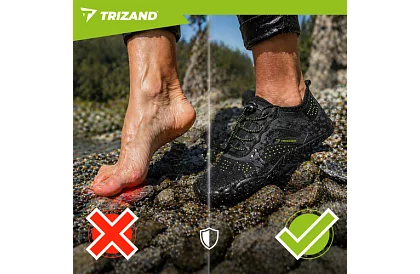 Boty do vody – protiskluzové 5 mm, rýchloschnúce – čierne, veľkosť 43