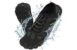Boty do vody – protiskluzové 5 mm, rýchloschnúce – čierne, veľkosť 43