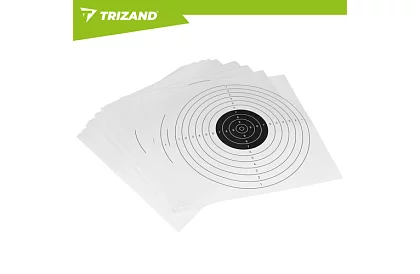 Strelecký terč 50 × 50 cm – 100 kusov v balení