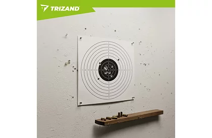 Strelecký terč 50 × 50 cm – 100 kusov v balení