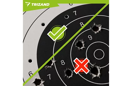 Strelecký terč 50 × 50 cm – 100 kusov v balení