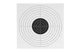 Strelecký terč 50 × 50 cm – 100 kusov v balení