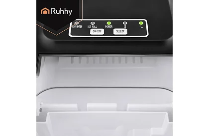 Výrobník ľadových kociek 1,2 l – 12 kg / 24 h – čierny