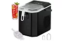 Výrobník ľadových kociek 1,2 l – 12 kg / 24 h – čierny