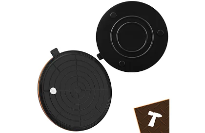 Vakuová prísavka 2 kusy v puzdre na obklady, dlaždice a sklo – nosnosť 200 kg