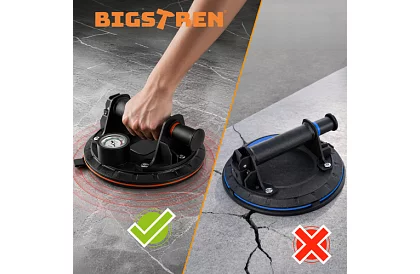 Vakuová prísavka 2 kusy v puzdre na obklady, dlaždice a sklo – nosnosť 200 kg