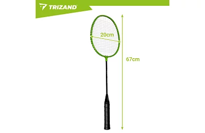 Badmintonová súprava – 2 rakety, 6 košíkov a puzdro