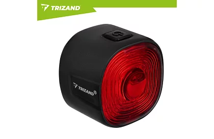 Zadné LED svetlo na bicykel – 6 režimov, IP66