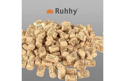 Korkové zátky na fľaše 2,2 × 3,3 cm – 100 kusov