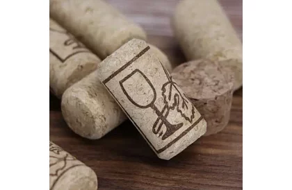 Korkové zátky na fľaše 2,2 × 3,3 cm – 100 kusov