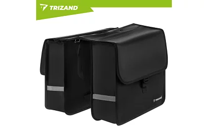 Dvojitá vodotesná taška na bicykel – 28 l