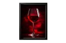 Sklenka vášne - obraz - Elegantné červené víno v luxusnom štýle 13