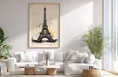Parížska elegancia - obraz - Eiffelova veža v umeleckom štýle 24