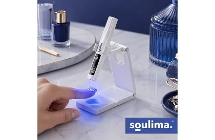Prenosná UV lampa na nechty + držiak