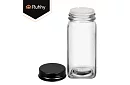Sada 24 sklenených dóz na korenie 120 ml + etikety