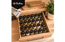 Sada 24 sklenených dóz na korenie 120 ml + etikety