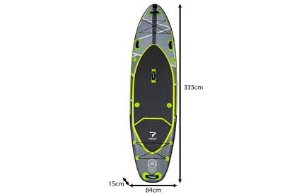 Paddleboard 335 cm – doska s pádlem, sedákom, pumpou a sadou príslušenstva