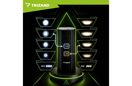 Sada LED svetiel na bicykel – 1300 lm, 5200 mAh