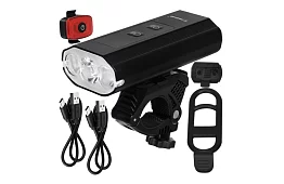 Sada LED svetiel na bicykel – 1300 lm, 5200 mAh
