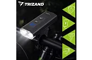 Sada LED svetiel na bicykel – 1300 lm, 5200 mAh