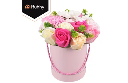 Flower box - Darčeková krabička s kvetinami