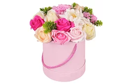 Flower box - Darčeková krabička s kvetinami