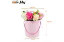 Flower box - Darčeková krabička s kvetinami