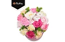Flower box - Darčeková krabička s kvetinami