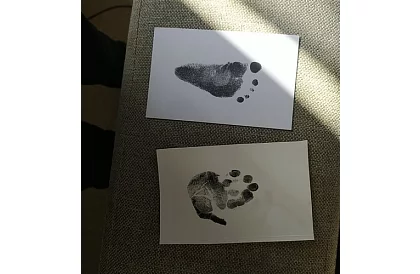 Otlačok detských rúk a nôh – Nesmaring Ink Touch