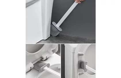 WC štetka - Silikónový kartáč na toaletu
