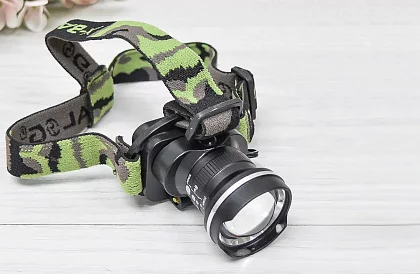 LED nabíjacia čelovka BL6807 – ZOOM CREE LED 500 lm
