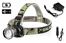 LED nabíjacia čelovka BL6807 – ZOOM CREE LED 500 lm