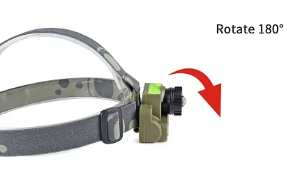 LED nabíjacia LED čelovka DOCOSS 2 v 1 - ZOOM – CREE LED + COB LED