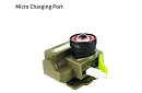 LED nabíjacia LED čelovka DOCOSS 2 v 1 - ZOOM – CREE LED + COB LED
