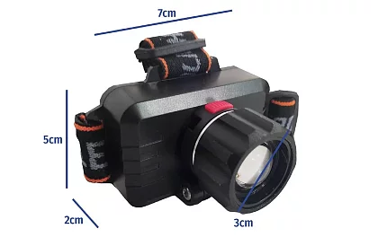 LED nabíjacia čelovka BL1797 – ZOOM CREE LED