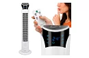 Sloupový oscilačný ventilátor 83 cm, 45 W – biely + diaľkové ovládanie