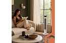 Sloupový oscilačný ventilátor 83 cm, 45 W – biely + diaľkové ovládanie