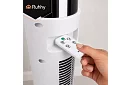 Sloupový oscilačný ventilátor 83 cm, 45 W – biely + diaľkové ovládanie