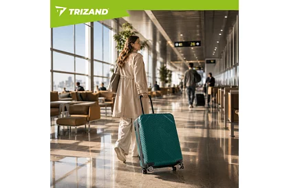 Sada 3 cestovných kufrov na kolieskach 39 l, 70 l, 99 l – zelená