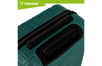 Sada 3 cestovných kufrov na kolieskach 39 l, 70 l, 99 l – zelená
