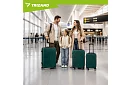 Sada 3 cestovných kufrov na kolieskach 39 l, 70 l, 99 l – zelená