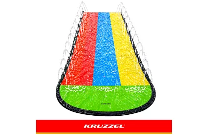 Trojitá vodná šmýkačka s fontánou 480 cm + 3 plavidlá