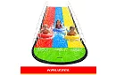 Trojitá vodná šmýkačka s fontánou 480 cm + 3 plavidlá