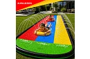 Trojitá vodná šmýkačka s fontánou 480 cm + 3 plavidlá