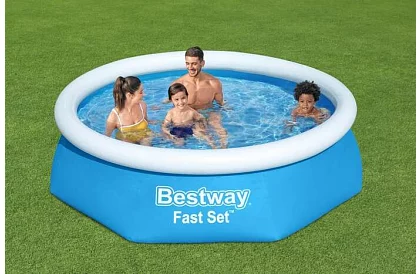 Expanzný bazén s nafukovacím golierom 244 × 61 cm – Bestway B57448