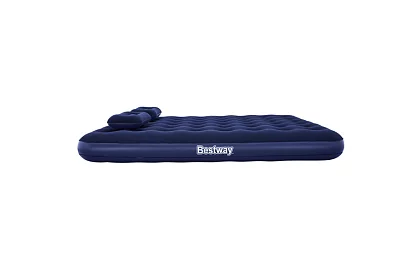 Nafukovacia matrace s pumpou a vankúšmi 203 × 152 × 22 cm – B67374