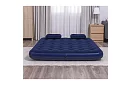 Nafukovacia matrace s pumpou a vankúšmi 203 × 152 × 22 cm – B67374