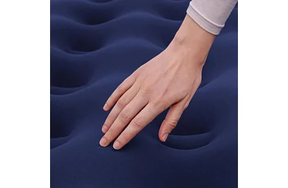 Nafukovacia sametová matrac 185 × 76 × 22 cm – B67000