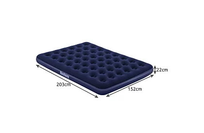 Nafukovacia matrace 203 × 152 × 22 cm – B67003