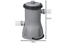 Bazénové čerpadlo s filtrom 3028 l/h – B58386